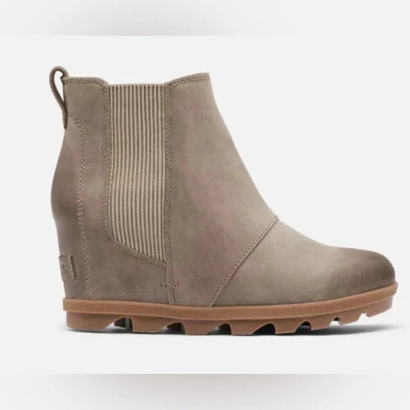 Sorel Joan of Arctic Wedge II Leather Chelsea Boot Size 7.5 - Picture 2 of 10